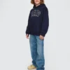 Sudadera con capucha y logotipo Vintagesoft para niños