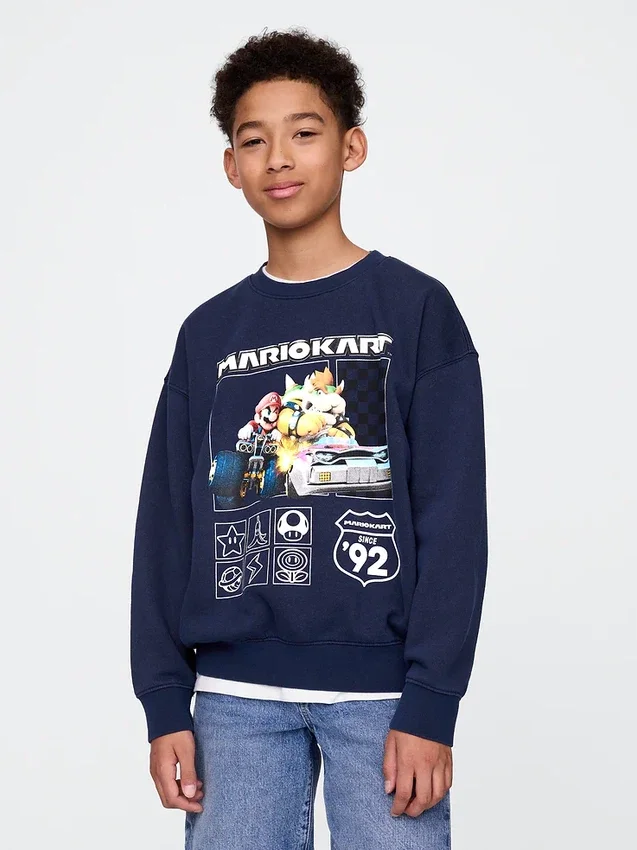 Sudadera con diseño gráfico para niños