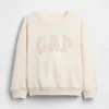 Sudadera con logo bordado de felpa Vintagesoft para Bebé y Niño
