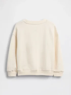 Sudadera con logo bordado de felpa Vintagesoft para Bebé y Niño