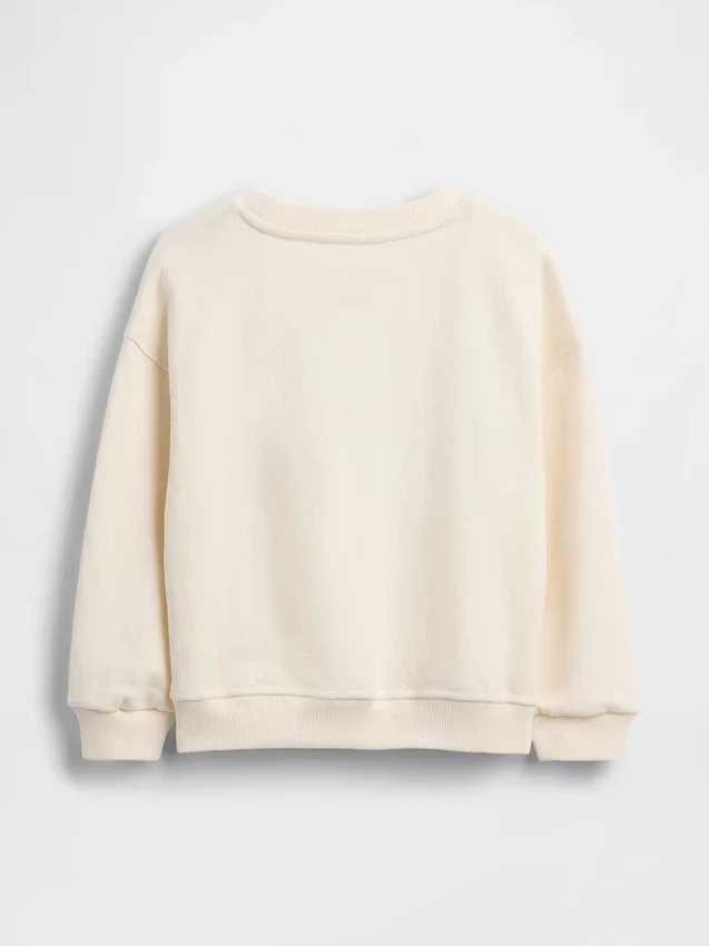 Sudadera con logo bordado de felpa Vintagesoft para Bebé y Niño