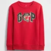 Sudadera con logotipo gráfico para niños