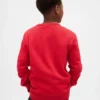 Sudadera con logotipo gráfico para niños