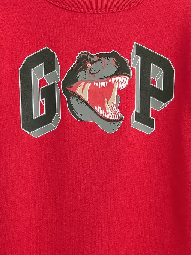Sudadera con logotipo gráfico para niños
