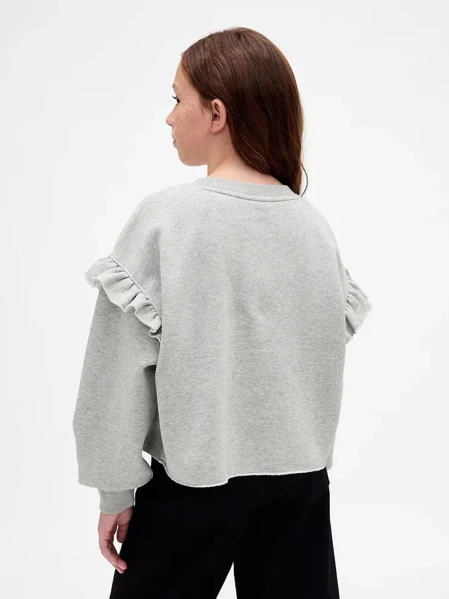 Sudadera con volantes Vintagesoft para niños