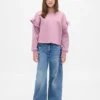 Sudadera con volantes Vintagesoft para niños