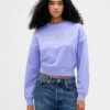 Sudadera corta con cuña «Vintagesoft Wicked»