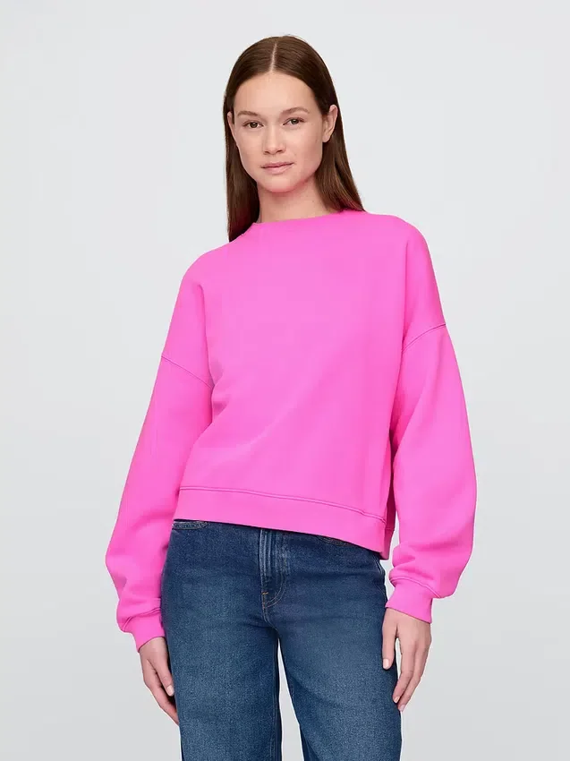 Sudadera de cuello redondo con cuña Vintagesoft