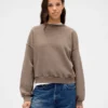 Sudadera de cuello redondo con cuña Vintagesoft
