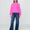Sudadera de cuello redondo con cuña Vintagesoft