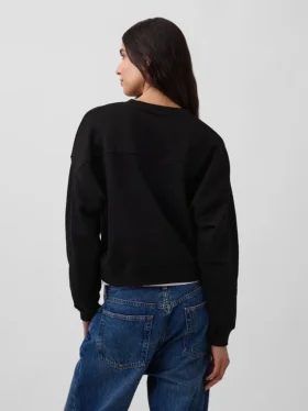 Sudadera de cuello redondo con cuña Vintagesoft