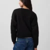 Sudadera de cuello redondo con cuña Vintagesoft