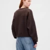 Sudadera de cuello redondo con cuña Vintagesoft