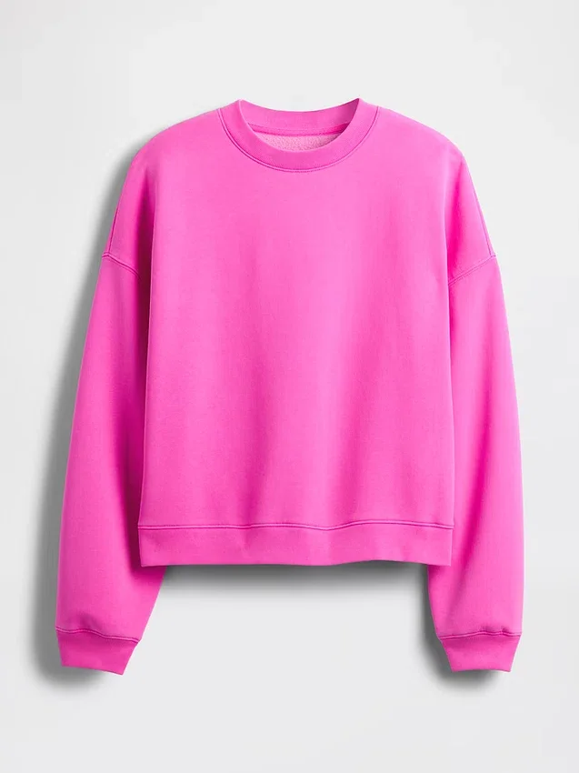 Sudadera de cuello redondo con cuña Vintagesoft