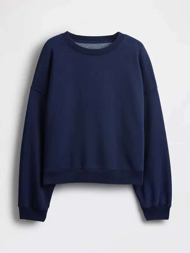 Sudadera de cuello redondo con cuña Vintagesoft