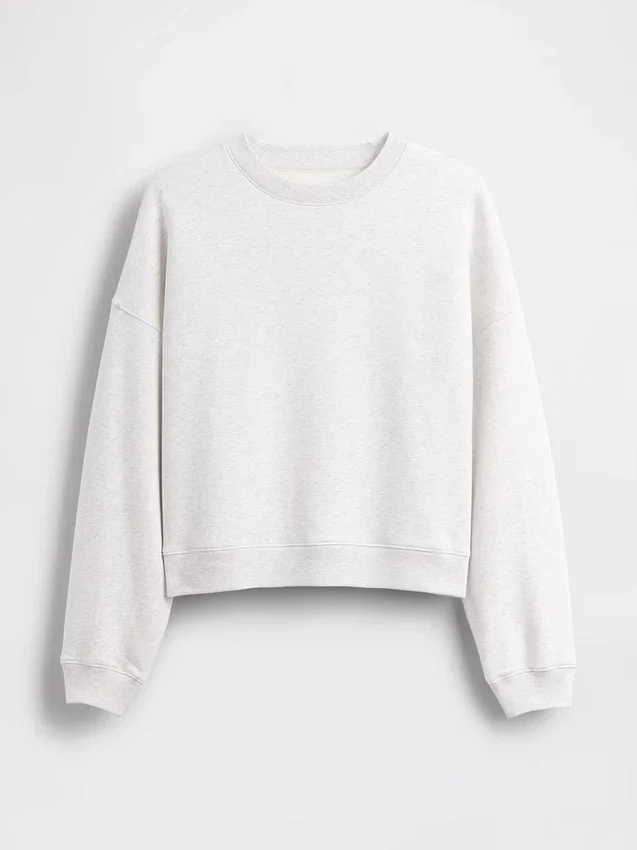 Sudadera de cuello redondo con cuña Vintagesoft