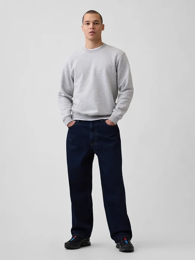 Sudadera de cuello redondo Vintagesoft para adultos