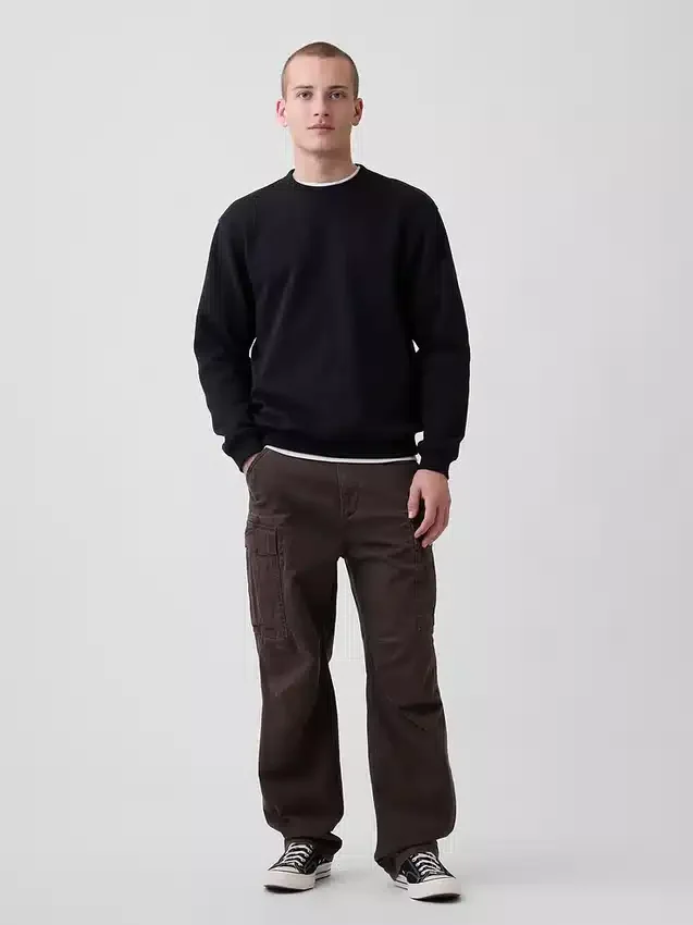 Sudadera de cuello redondo Vintagesoft para adultos