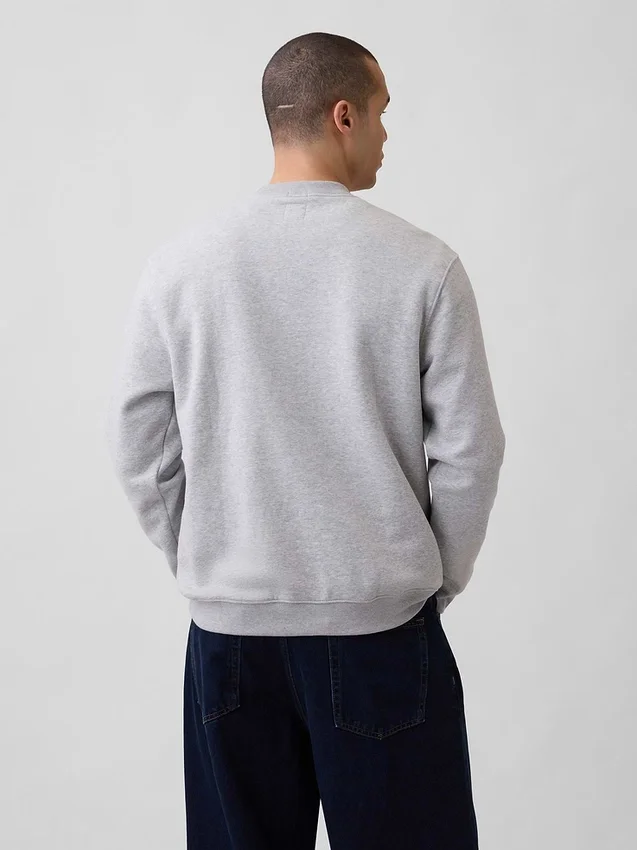 Sudadera de cuello redondo Vintagesoft para adultos