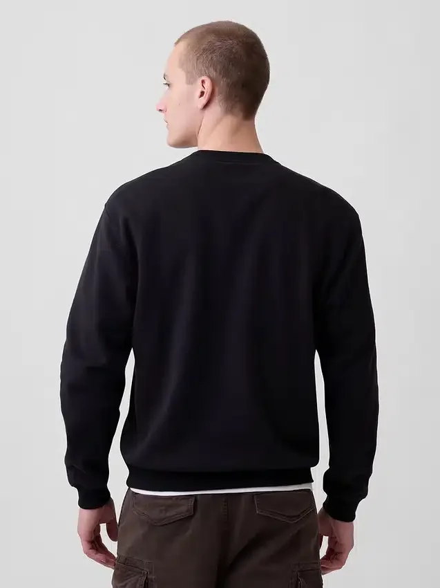 Sudadera de cuello redondo Vintagesoft para adultos