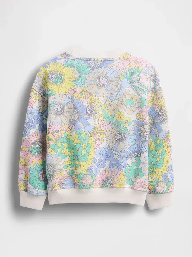 Sudadera floral de felpa Vintagesoft para Bebé y Niño