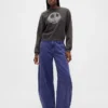 Sudadera gruesa con calaveras de GAP × Disney: «La pesadilla antes de Navidad» de Tim Burton