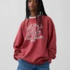Sudadera gruesa con logotipo de Keith Haring