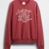 Sudadera gruesa con logotipo de Keith Haring