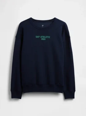 Sudadera infantil con diseño gráfico de corte holgado