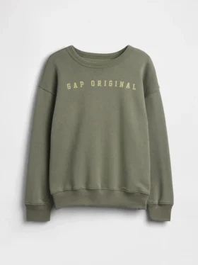 Sudadera infantil con diseño gráfico de corte holgado