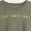 Sudadera infantil con diseño gráfico de corte holgado