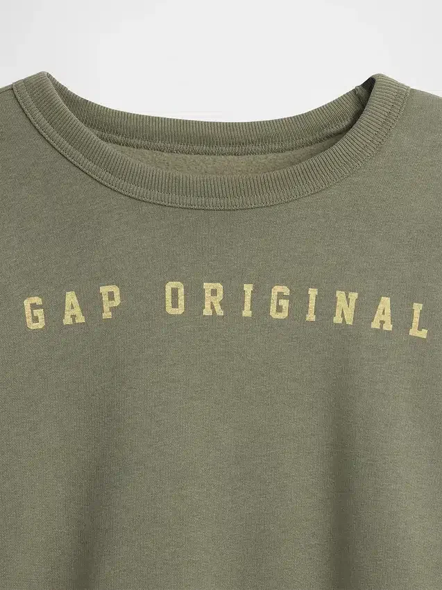 Sudadera infantil con diseño gráfico de corte holgado