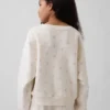 Sudadera infantil Vintagesoft con cuello redondo y corte en cuña