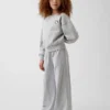 Sudadera infantil Vintagesoft con cuello redondo y corte en cuña