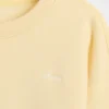 Sudadera infantil Vintagesoft con cuello redondo y corte en cuña