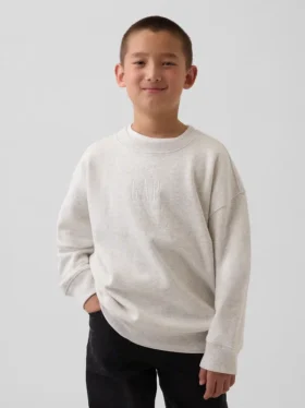 Sudadera infantil Vintagesoft con logo y corte holgado