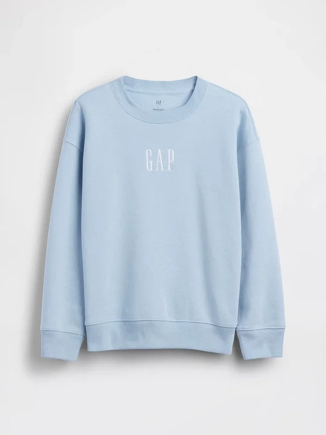Sudadera infantil Vintagesoft con logo y corte holgado