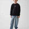 Sudadera infantil Vintagesoft con logo y corte holgado