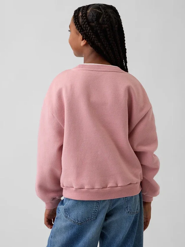 Sudadera infantil Vintagesoft con mangas dolman