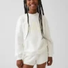 Sudadera infantil Vintagesoft de cuello alto y logo, de corte oversize