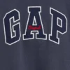 Sudadera infantil Vintagesoft de cuello alto y logo, de corte oversize