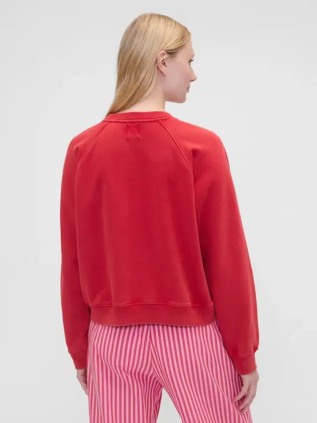 Sudadera oversize con logo Raglán de GAP × Summer Fridays