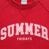 Sudadera oversize con logo Raglán de GAP × Summer Fridays
