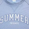 Sudadera oversize con logo Raglán de GAP × Summer Fridays