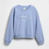 Sudadera oversize con logo Raglán de GAP × Summer Fridays