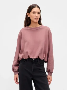 Sudadera oversize de felpa francesa gruesa