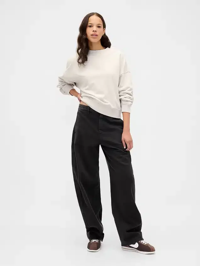 Sudadera oversize de felpa francesa gruesa