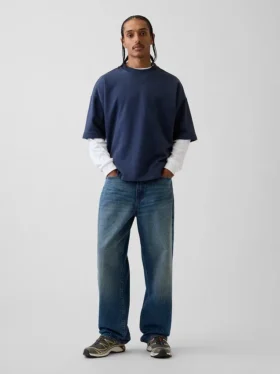 Sudadera oversize de felpa francesa gruesa