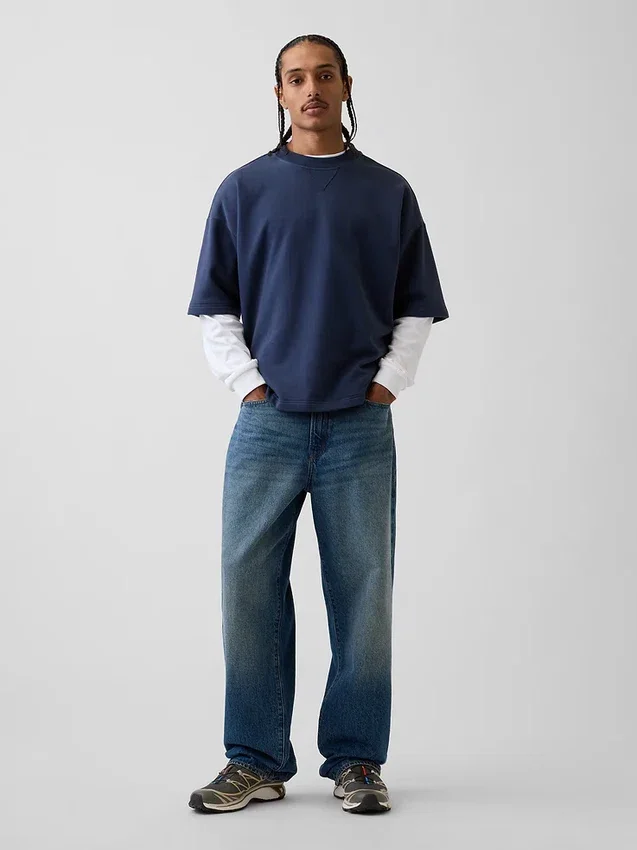 Sudadera oversize de felpa francesa gruesa