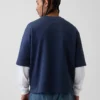 Sudadera oversize de felpa francesa gruesa